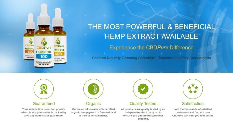 The Best Pure CBD Oil? CBDPure.com Delivers