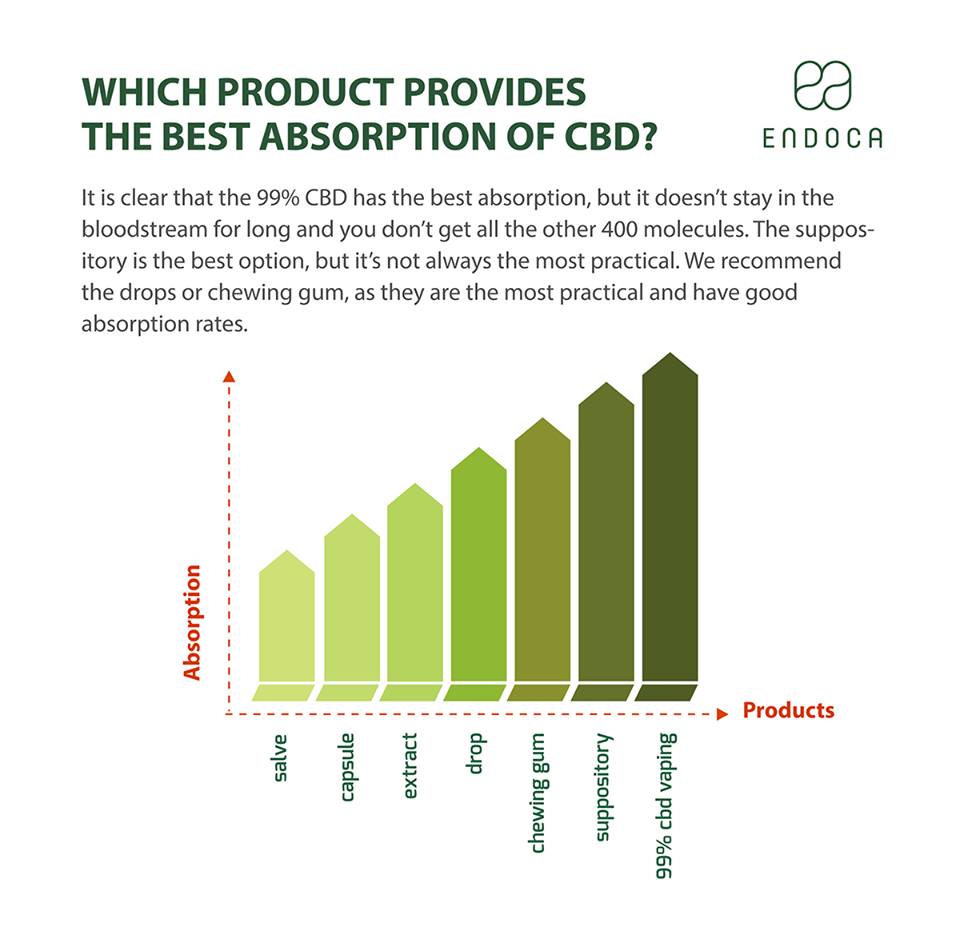 CBD Absorption rates